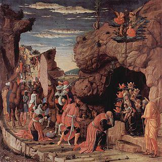 Adoration of the Magi, Andrea Mantegna